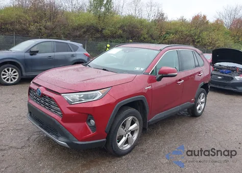 2019 Toyota Rav4 Hybrid Limited из США, поврежденный, VIN 2T3DWRFV7KW022034